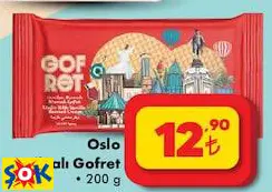 OSLO VANİLYALI GOFRET 200 G